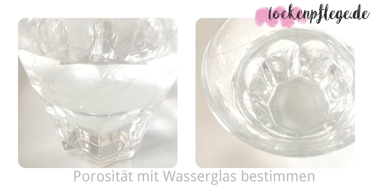 Haarporosität mit Wasserglas bestimmen