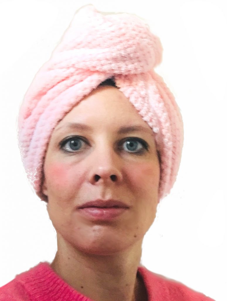 Mikrofaser Haarturban zum Ploppen