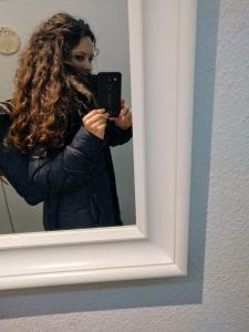 Mein Testergebnis bei der Anwendung des Curl Passion Designers