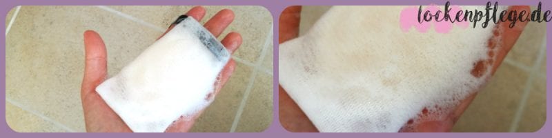 So schäumt das Foamie Shampoo So schäumt das Foamie Shampoo