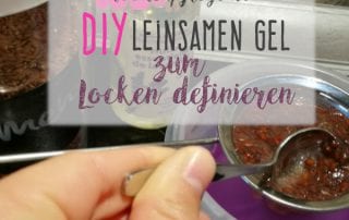 Leinsamen Gel selbst machen